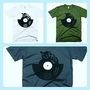 Good music chimpanzee shirt